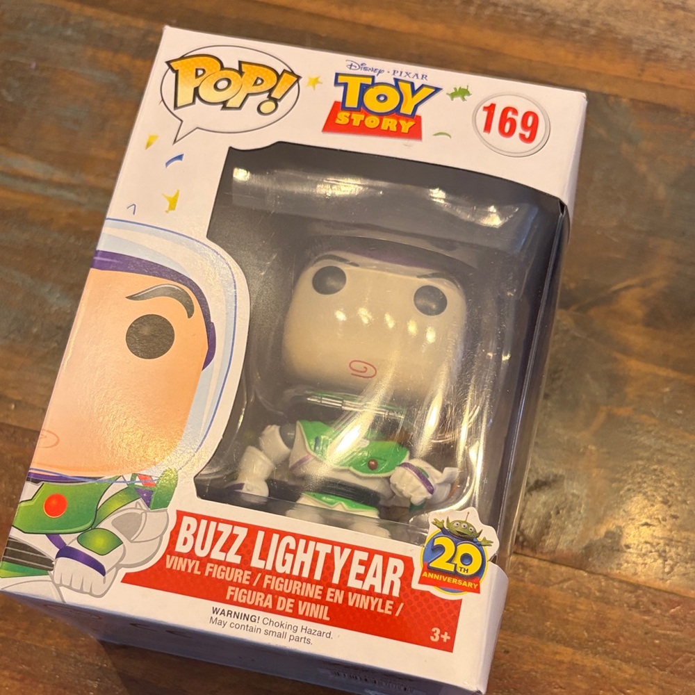 Funko Buzz Lightyear Vinyl Figure - White, Green, Purple
